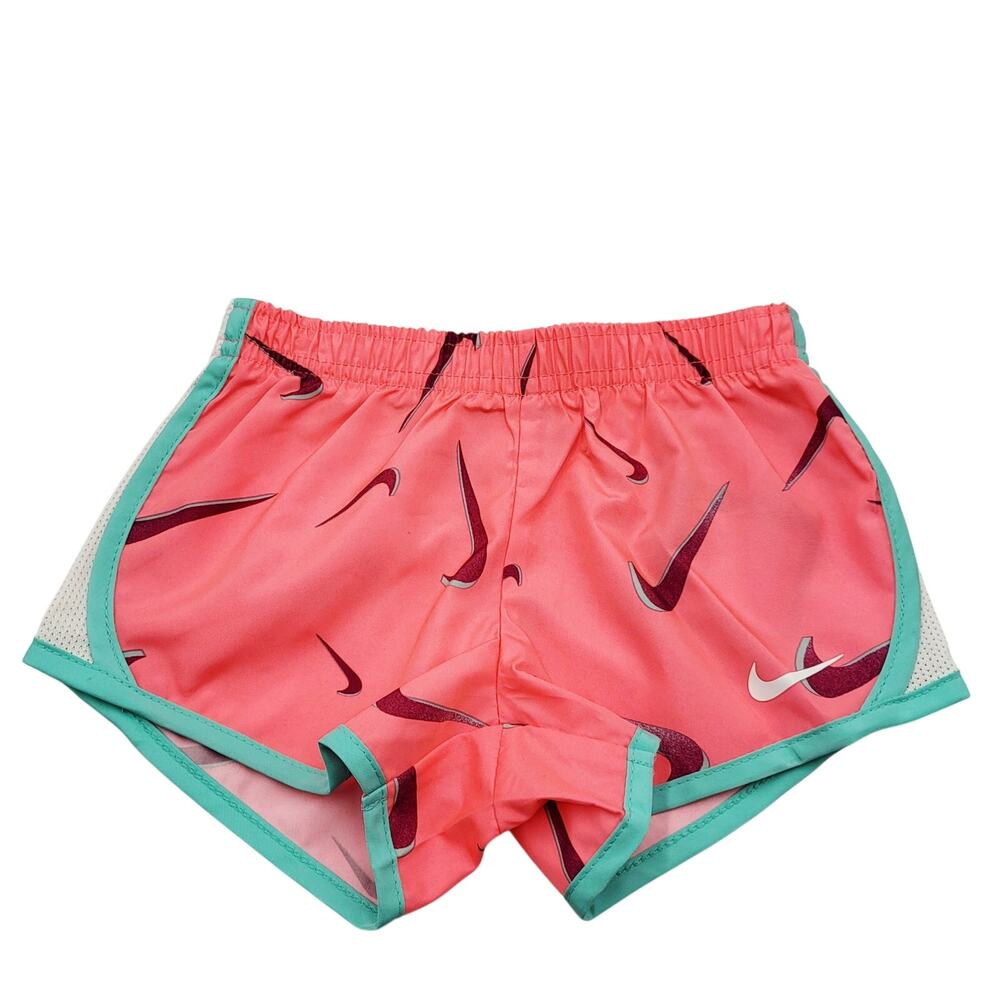 NWT Nike Dri-FIT 3D Swoosh All-over-print Tempo Shorts Baby Infant Size 12 Mths
